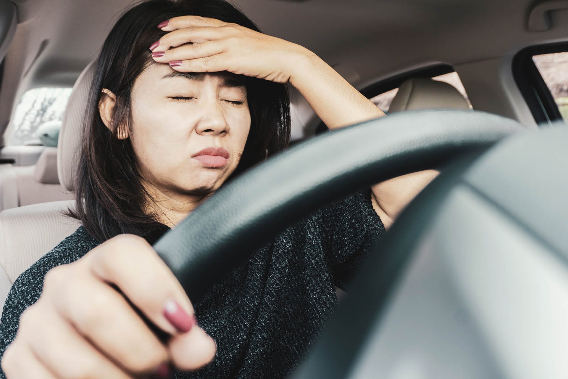 Car accident headache